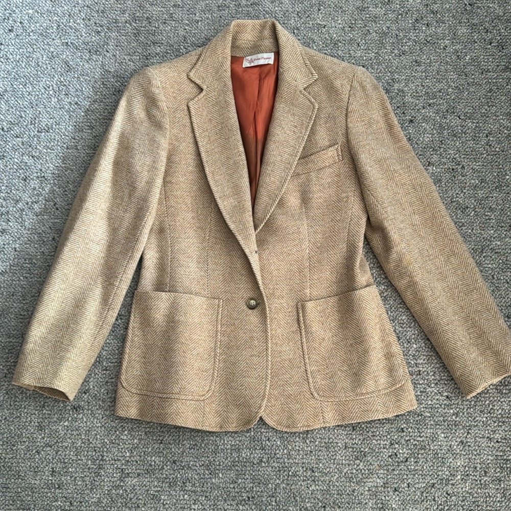 [EVAN PICONE] Vintage Tweed Blazer